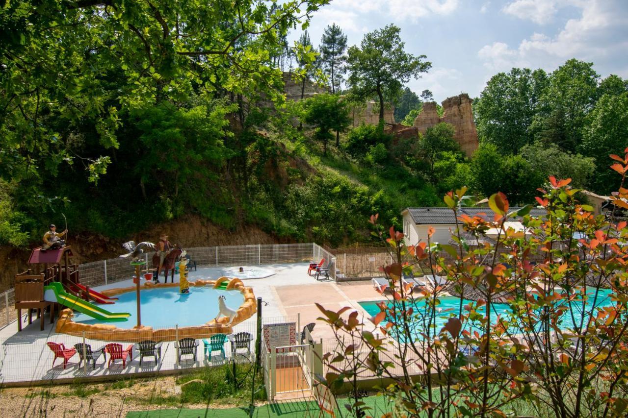Camping Le Colorado Rustrel Exteriér fotografie