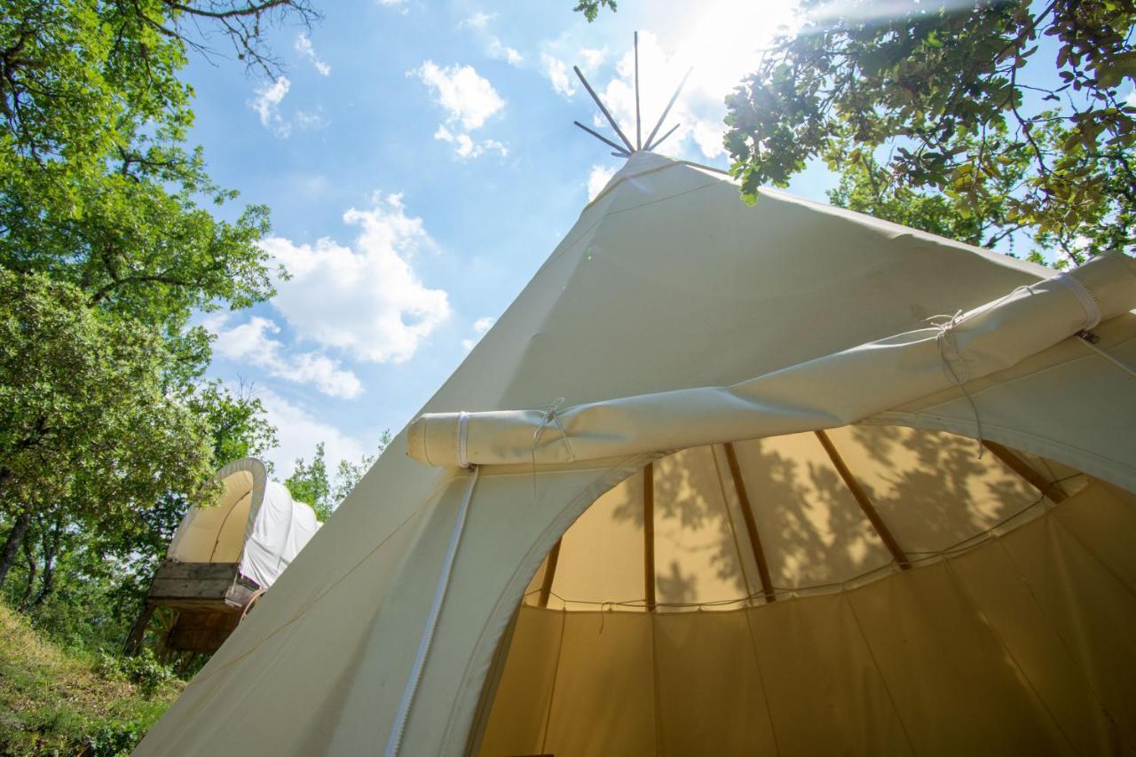 Camping Le Colorado Rustrel Exteriér fotografie