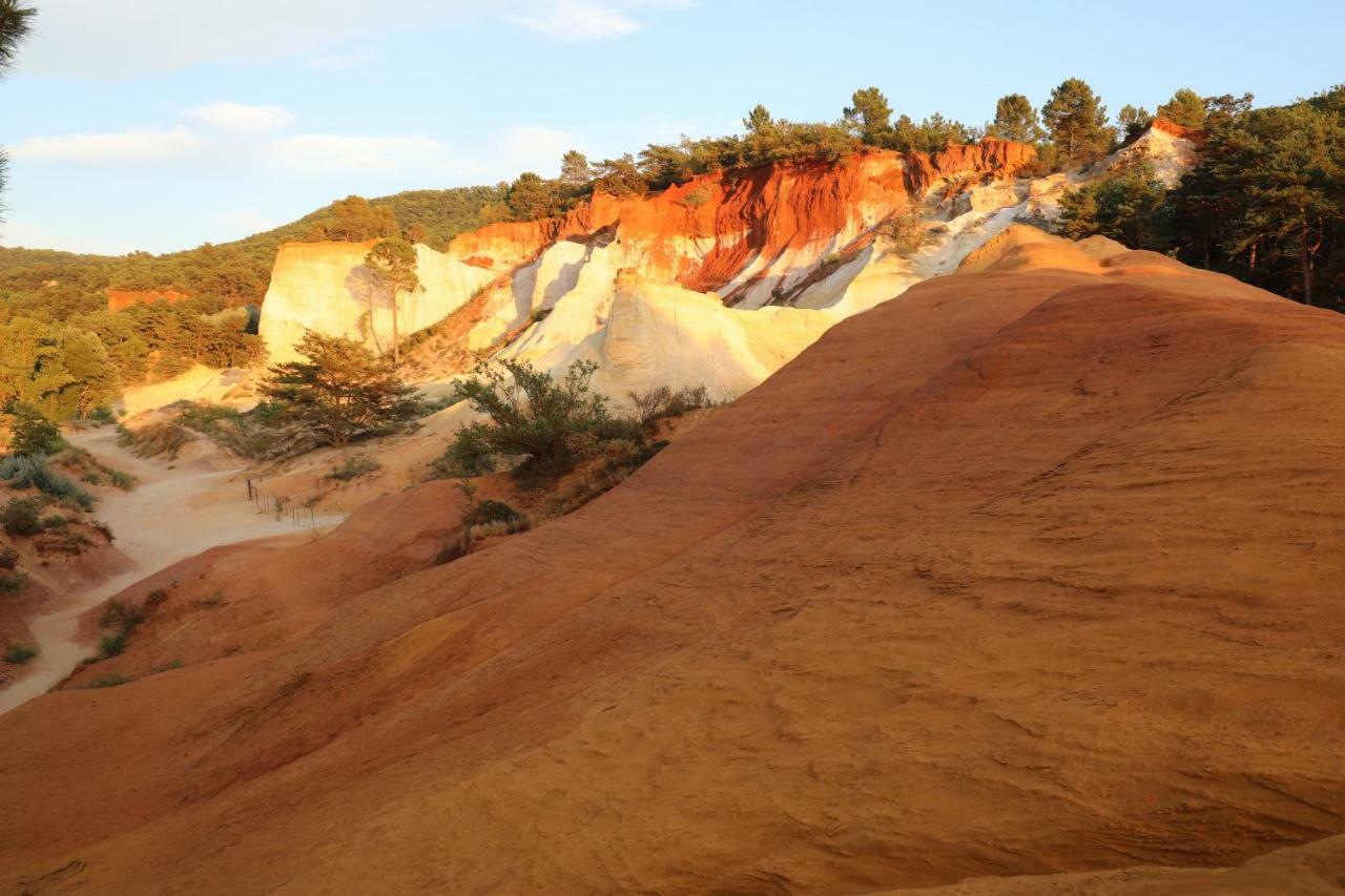 Camping Le Colorado Rustrel Exteriér fotografie